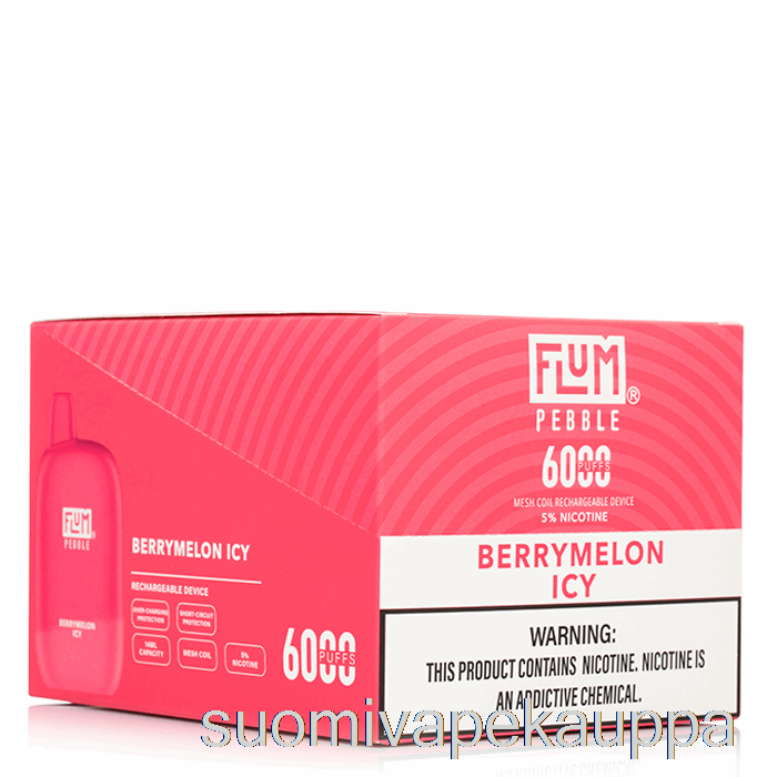 Vape Kauppa [10 Kpl] Flum Pebble 6000 Kertakäyttöinen